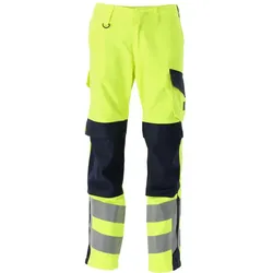 MASCOT Arbon Hose mit Knietaschen MULTISAFE Hi-vis Gelb / Schwarzblau 66 - 13879-216-17010-82C66 - Hi-vis Gelb / Schwarzblau