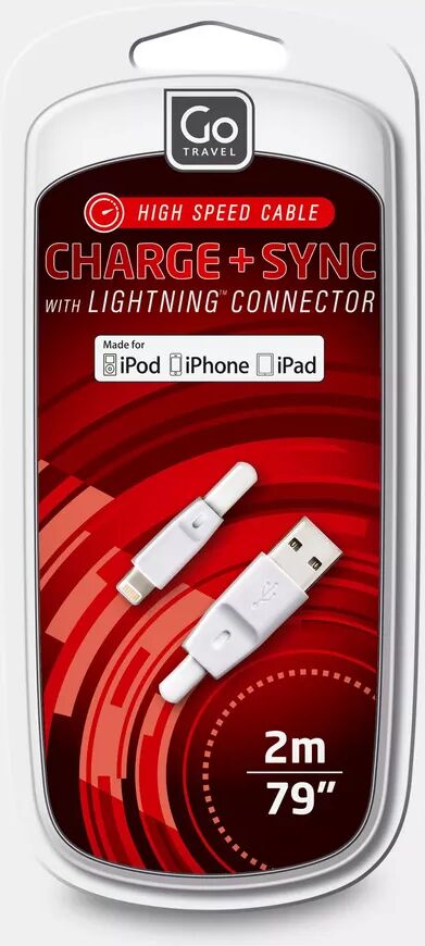 Go Travel - USB Kabel, One Size, Weiss