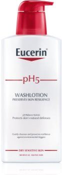 Eucerin pH5 Wash Lotion emulsão de limpeza para peles secas e sensíveis 400 ml. pH5 Wash Lotion