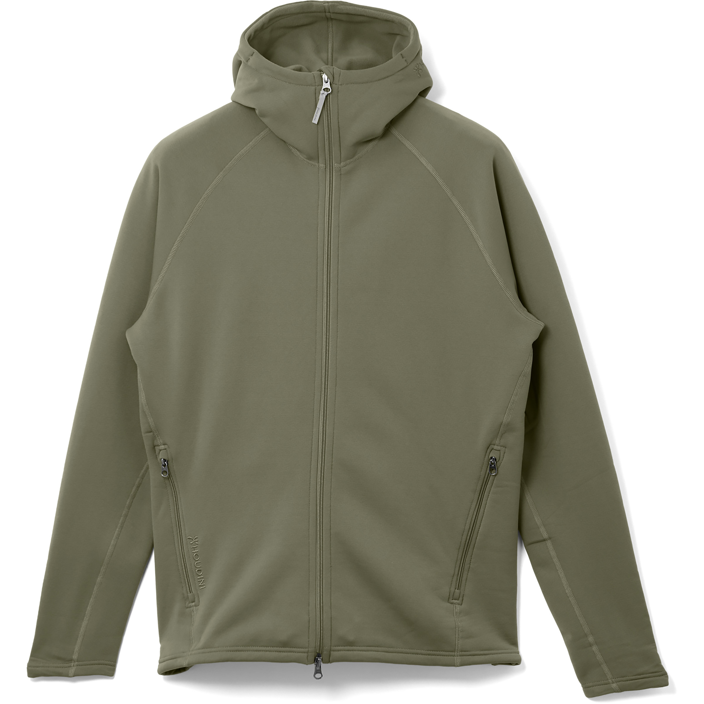 Houdini Power Up Houdi Herren Fleecejacke oliv Größe S Trekking Elastisch Polartec
