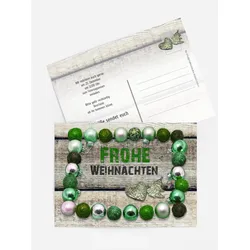 Weihnachtsgrußkarten geschäftlich selbst gestalten mit Spruch und Fotos im Onlinedesigner bei Meine-Kartenmanufaktur.de