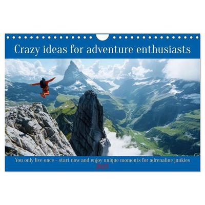 Crazy ideas for adventure enthusiasts (Wall Calendar 2027 DIN A4 landscape), CALVENDO 12 Month Wall Calendar