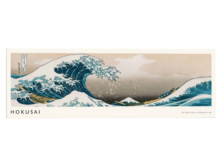 Deco Panel 52x156 The Great Wave