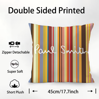 Perfect Picks Market "Luxury Plush Double Sided Throw Pillow Cover For Sofa And Bedroom Decor z5 19.69"" 19.69"" Inches"