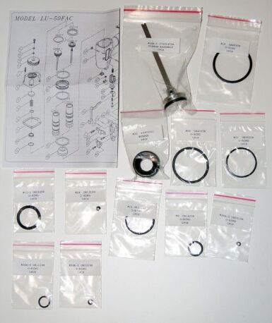 Kit joints piston LU-50FAC APACH SIROCO