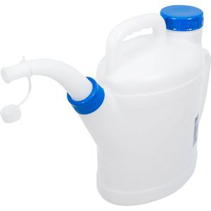 BGS-technic Ölkanne 74767, aus Kunststoff, 5 l, flexibler Ausguss, mit Deckel