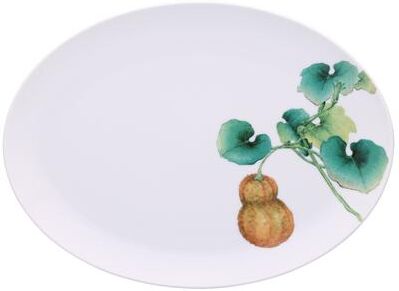 "Noritake Kyoka Shunsai Oval Platter, 14.5"""