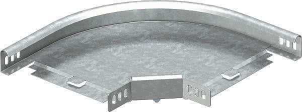 OBO Bettermann Hoekstuk 6043224, Zink, 90 graden, 60 mm x 200 mm