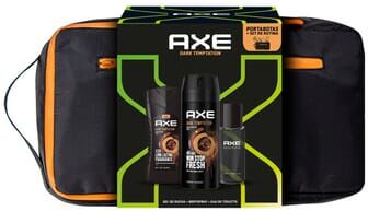 Axe Dark Temptation Desodorizante 150 ml + Gel de Duche + Aftershave Lote