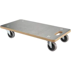 BRW, Transportwagen, Allzweck-Transportroller mit Kunststoff-Rädern (500 kg)
