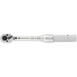 Toolcraft, Drehmomentschlüssel, Drehmomentschlüssel mit Umscha (1/4", 1 - 6 Nm)