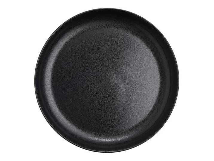 BUTLERS Pastateller Steinzeug - CASA NOVA - spülmaschinenfest Farbe Schwarz - ø 23 cm - Suppenteller für Eintöpfe & Salate - Nudelteller für Pasta & Risotto - Skandi-Design