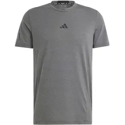 ADIDAS Herren Shirt Designed for Training Workout, Größe M in Grau Grau