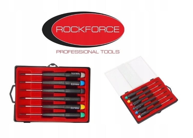 Rockforce 6-delige precisieschroevendraaierset