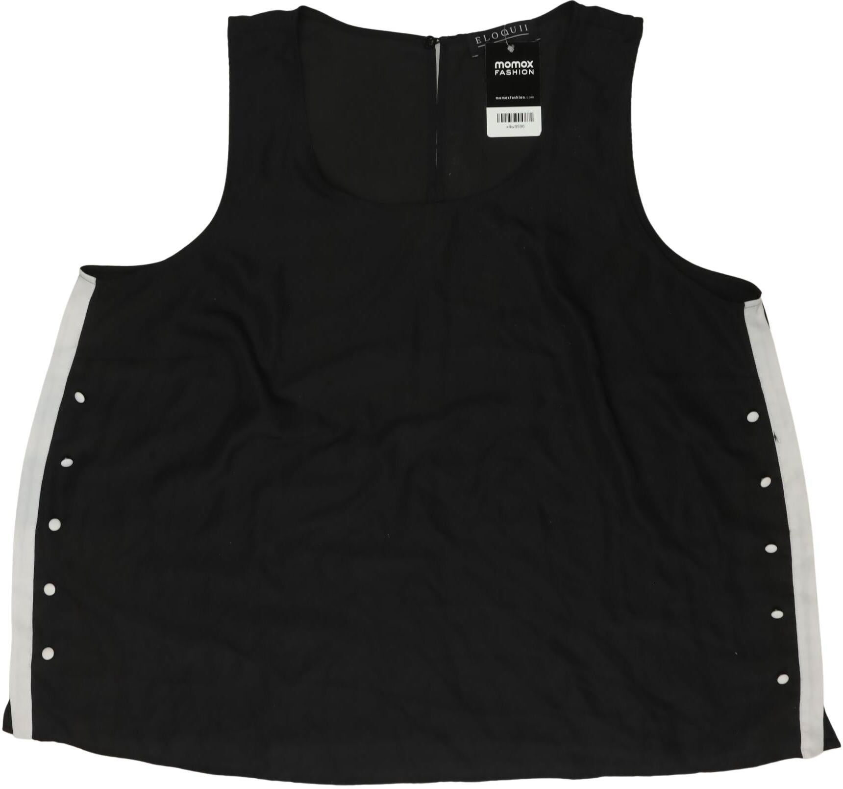 Eloquii Damen Top, Schwarz, Gr. 4XL (US 22), kein / Etikett - Second Hand