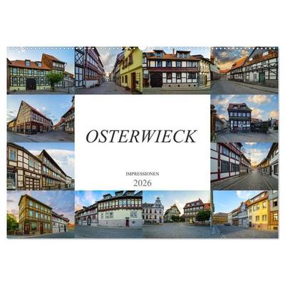 Osterwieck Impressionen (Wandkalender 2026 DIN A2 quer), CALVENDO Monatskalender