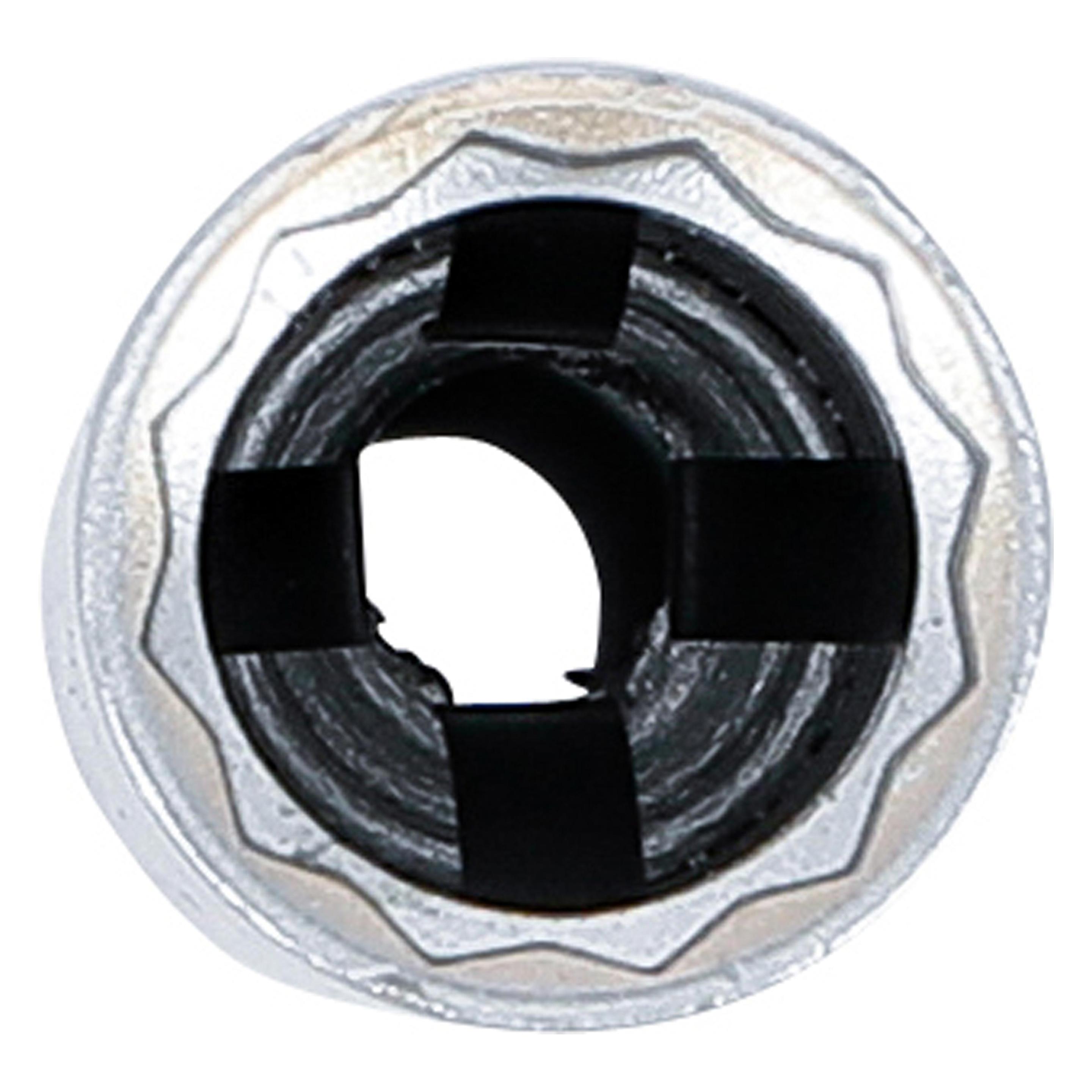 BGS Zündkerzen-Einsatz Zwölfkant, extra lang Antrieb Innenvierkant 10 mm (3/8") SW 16 mm (2405)