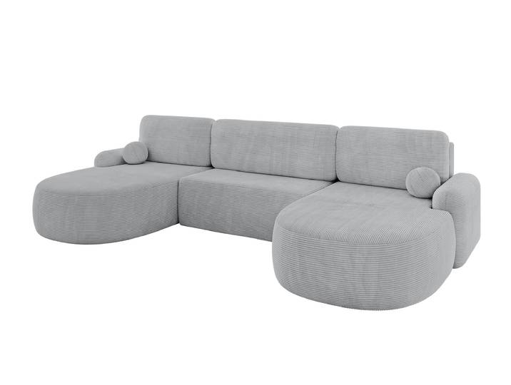 Wohnlandschaft LIRA-U Grau - Poso 110