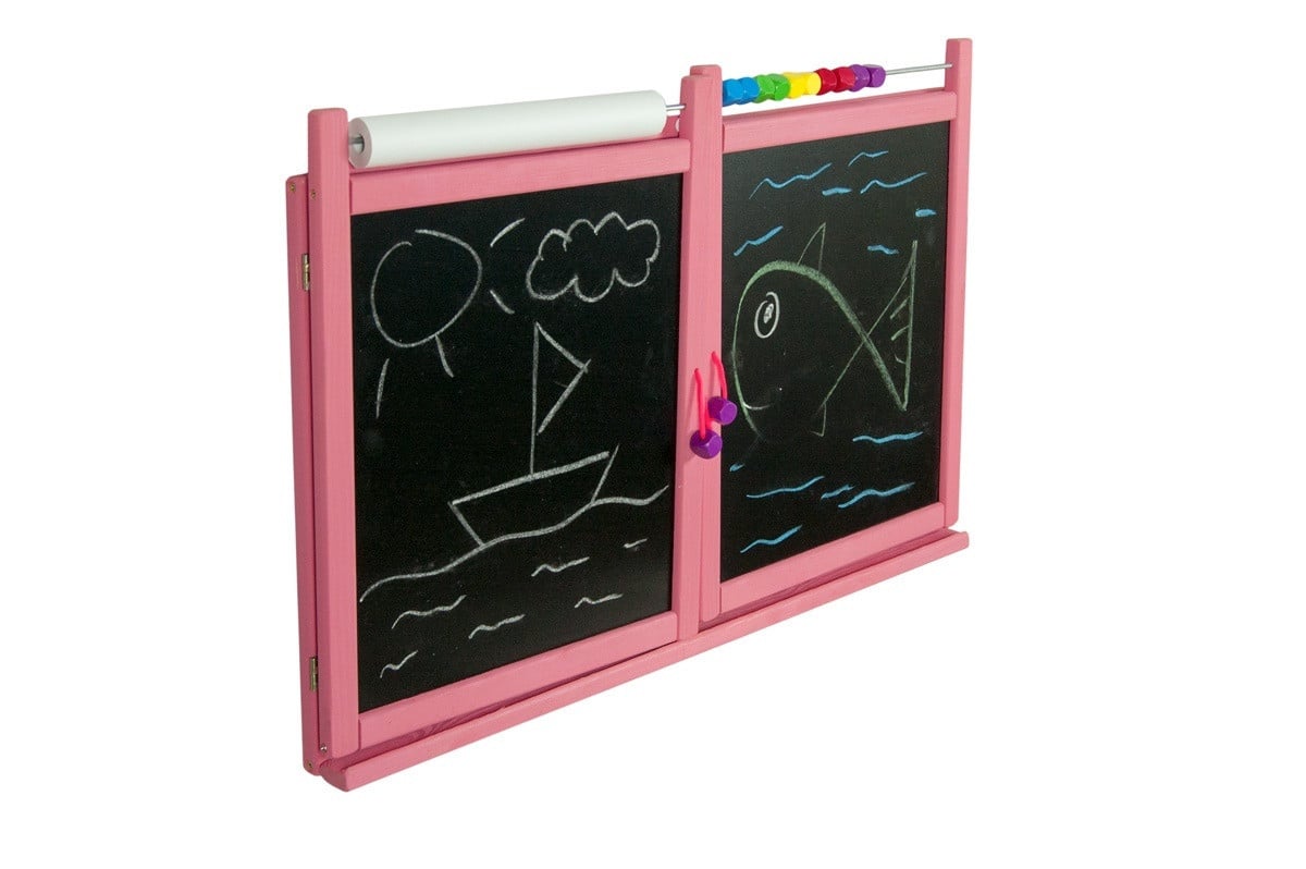 Aga4Kids Kinderwandtafel TS2 met krijtbord