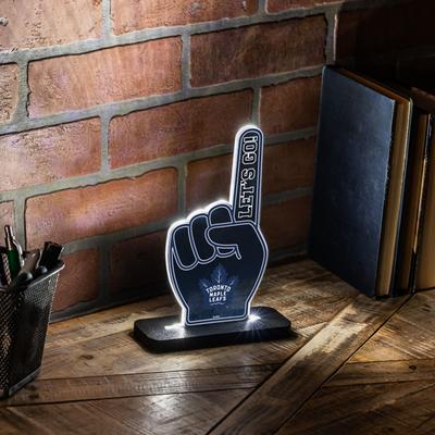 Evergreen "Toronto Maple Leafs Hockey Foam Finger Desklite LED Decor - 10"""