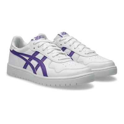 Sneaker ASICS SPORTSTYLE "JAPAN S", Damen, Gr. 37,5, lila (weiß, edo lila), Synthetik, Schuhe Sneaker