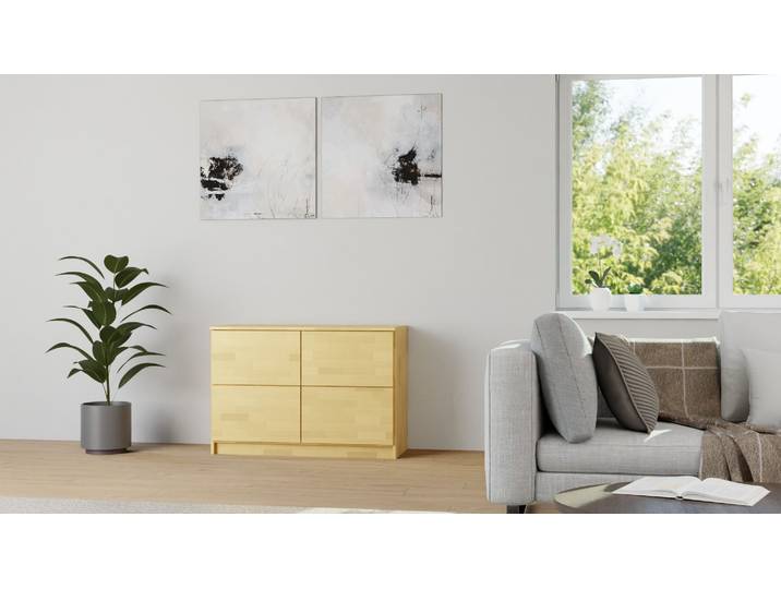 Moderne Schubladenkommode Buche