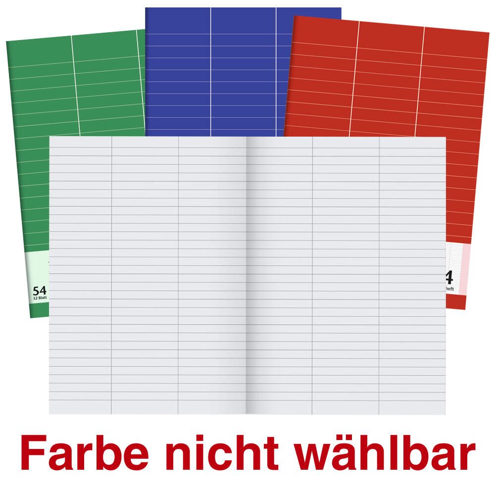 BRUNNEN Vokabelheft liniert, DIN A5, 32 Blätter 1043925