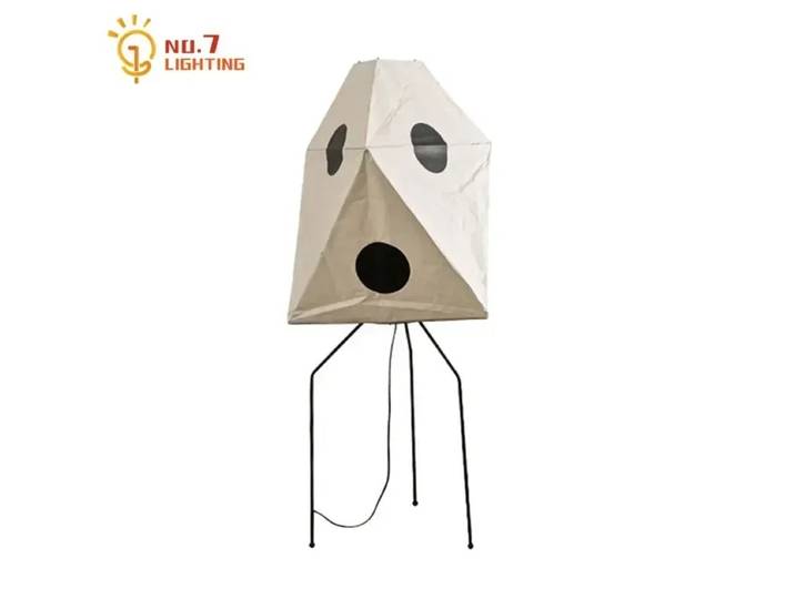 Lampe de Table LED en Papier de Riz, Design Japonais Akari Noguchi Yong, pour Salon, Chambre à Coucher, 73