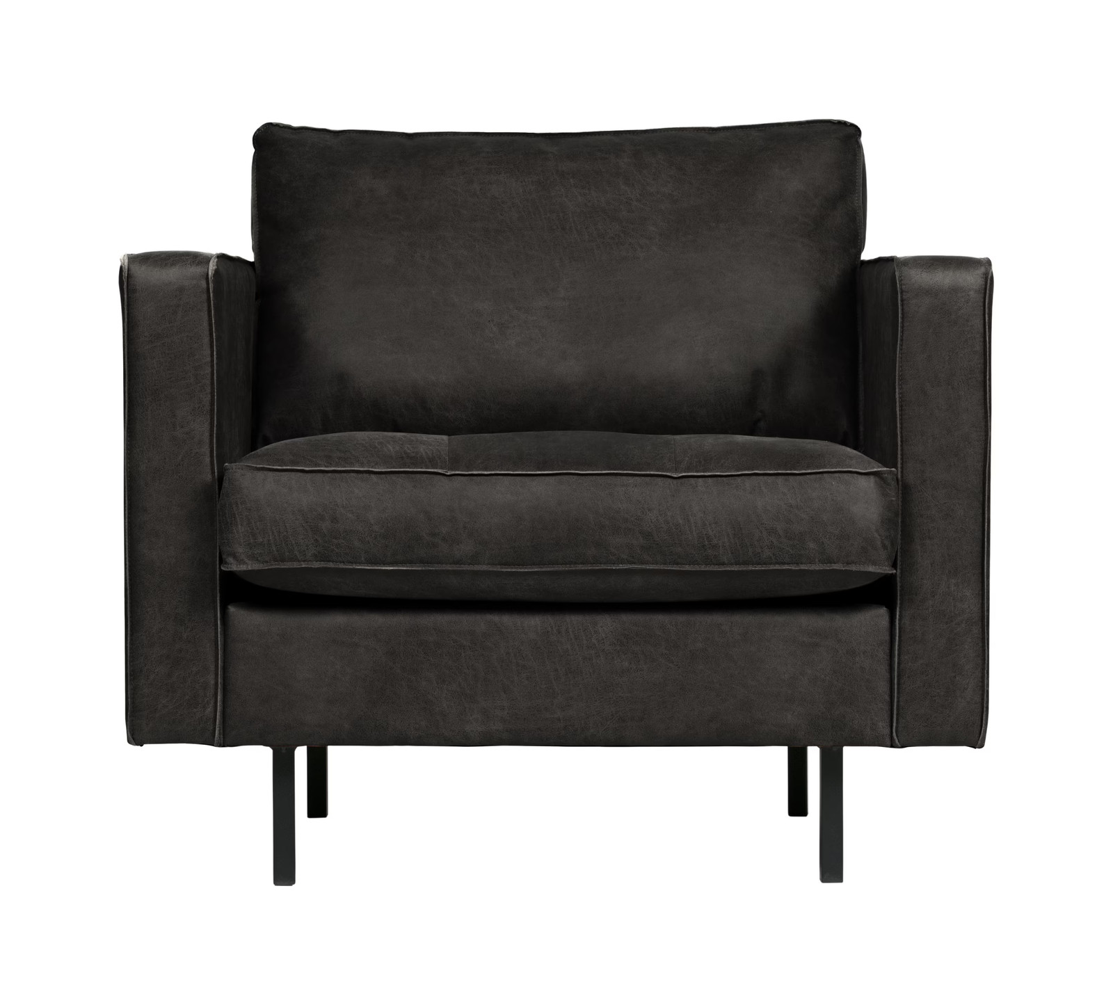 WOOOD Fauteuil Rodeo Classic Antraciet - BePureHome