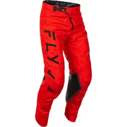 Fly Racing Kinetic Center, Textilhose - Rot/Schwarz - 32