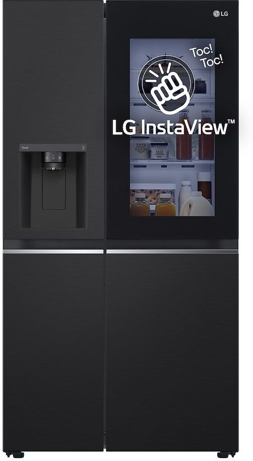 Frigorifero Side by Side LG Electronics GSGV81EPLL InstaView con dispenser acqua