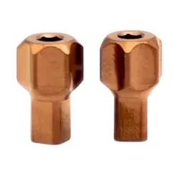 OAK COMPONENTS Einstellschrauben Titan für SRAM Bremsen | 2 Stück |
