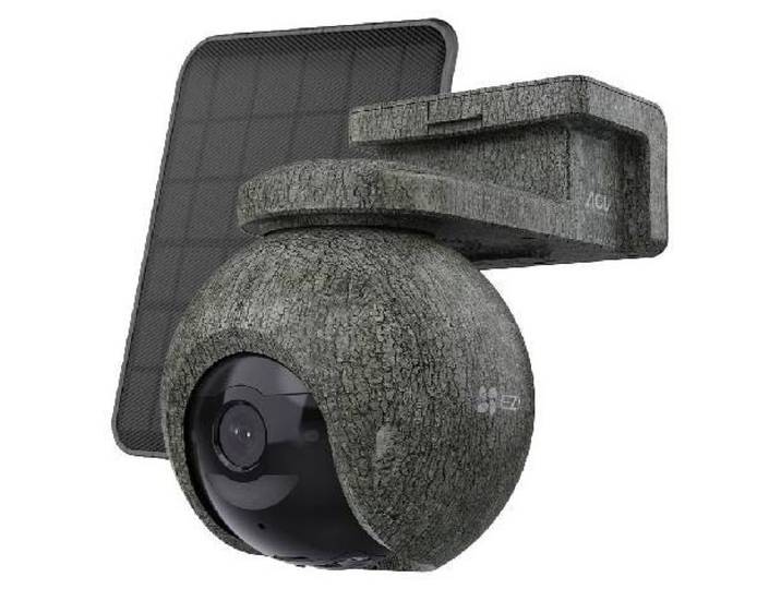 EZVIZ EB8 Pro 4G Ranger Kit - Caméra Extérieure 4K Motorisée À Batterie Avec Panneau Solaire\, 4G + WiFi\, GPS\, Vision Nocturne Couleur\, Défense Active\, Audio Bidirectionnel - Camouflage