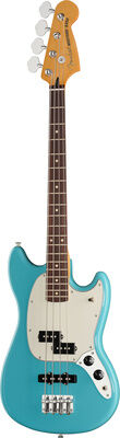 Fender Player II Mustang Bass RW AQB Aquatone Blue