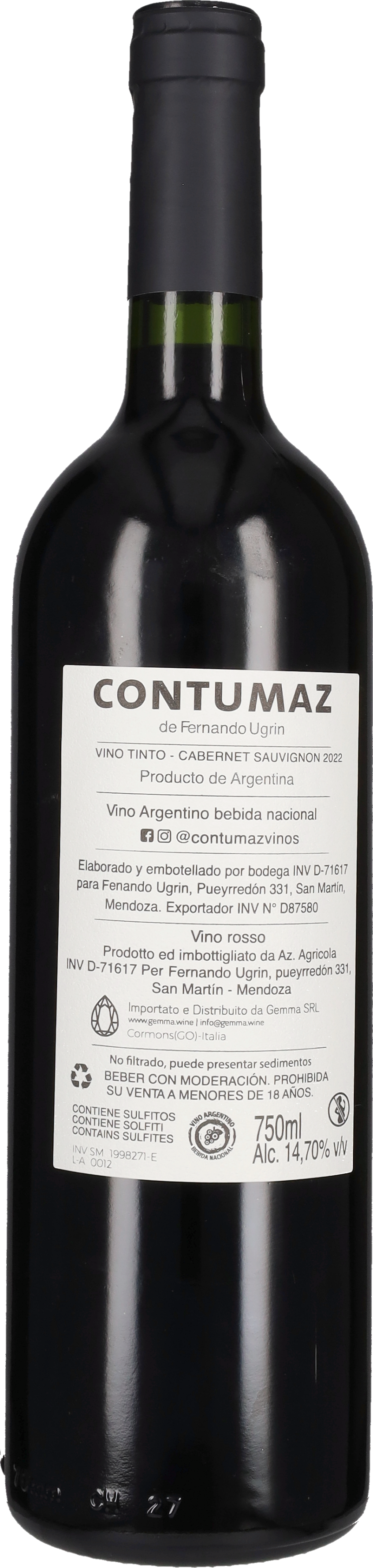 Cabernet Sauvignon Contumaz 2022