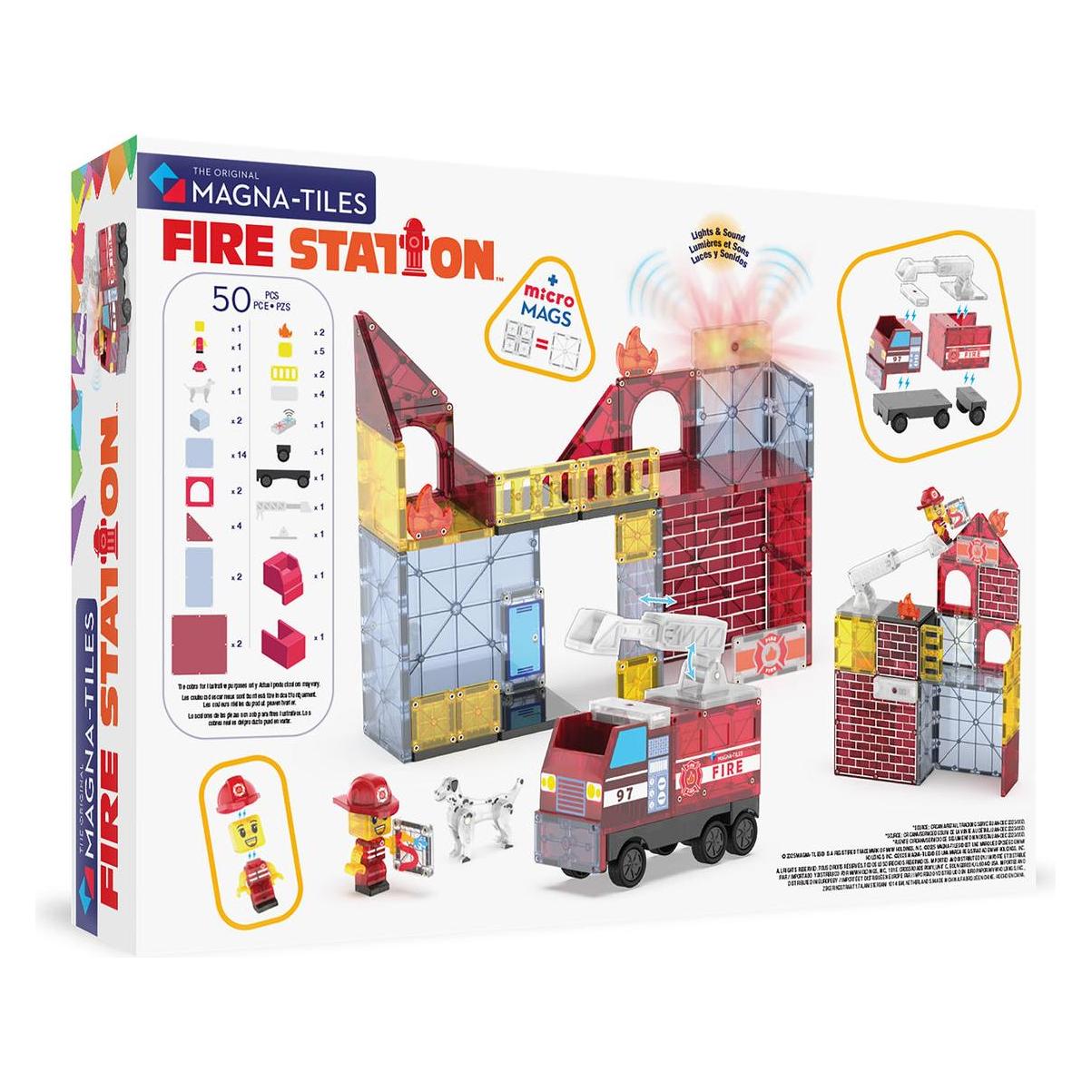 Magna-Tiles Fire Station (252050FS)