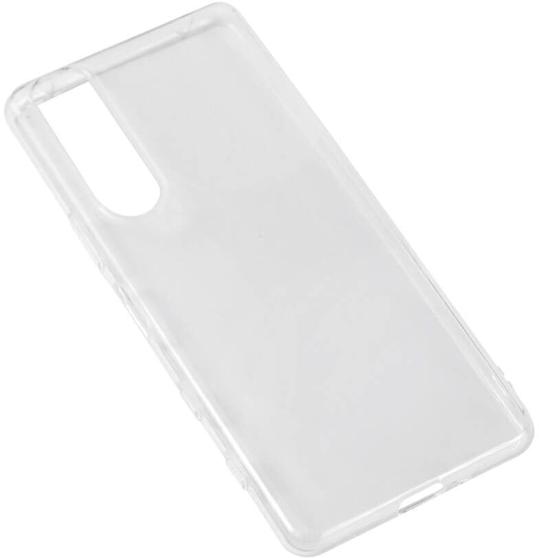 Sony Xperia 5 III GEAR Fleksibelt Plastik Bagside Cover - Gennemsigtig