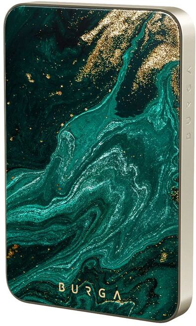 POWERBANK BURGA MAG 10AH EMERALD