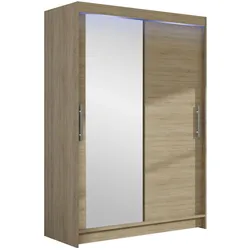 KLEIDERSCHRANK Miami VI, mit RGB LED Beleuchtung