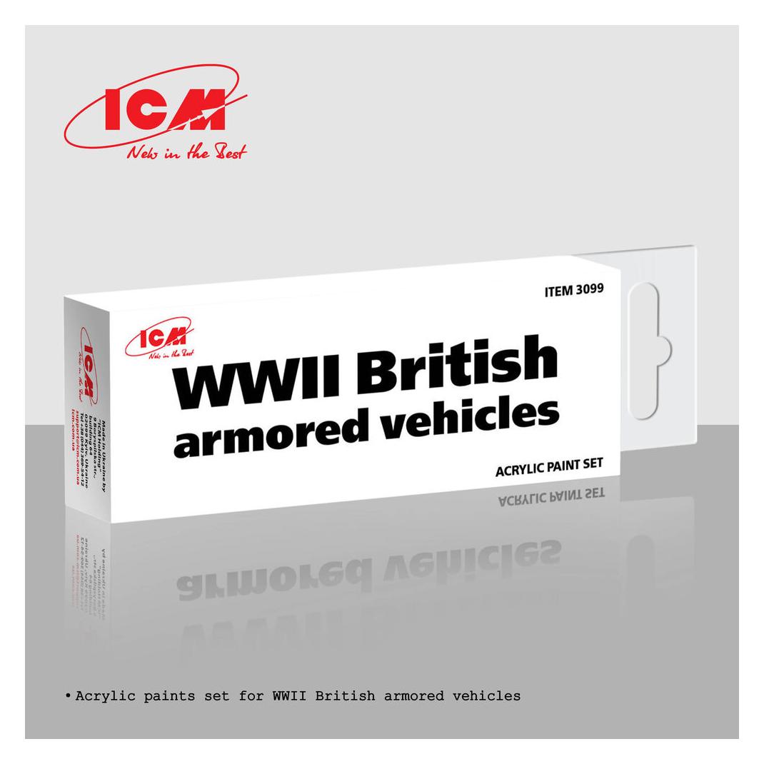 ICM WWII British armored vehicles (3099)
