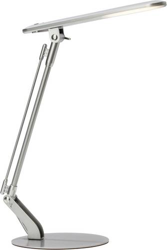 Brilliant Brendan G94808/11 LED-Schreibtischleuchte LED LED fest eingebaut 6W Titan