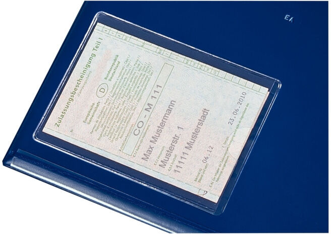 Pochette autocollante pour carte grise Eichner (9218-04002)