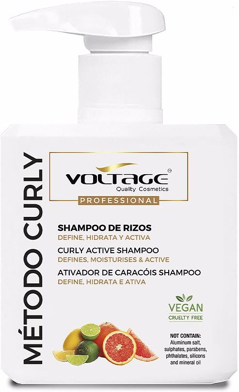 Voltage Cosmetics Rizos Metodo Curly champú 500 ml