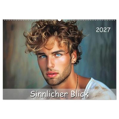 Sinnlicher Blick (Wandkalender 2027 DIN A2 quer), CALVENDO Monatskalender