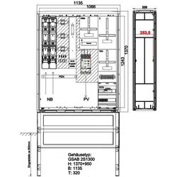 GSAB Elektrotechnik Wandlermessung 48.W400.AR-01