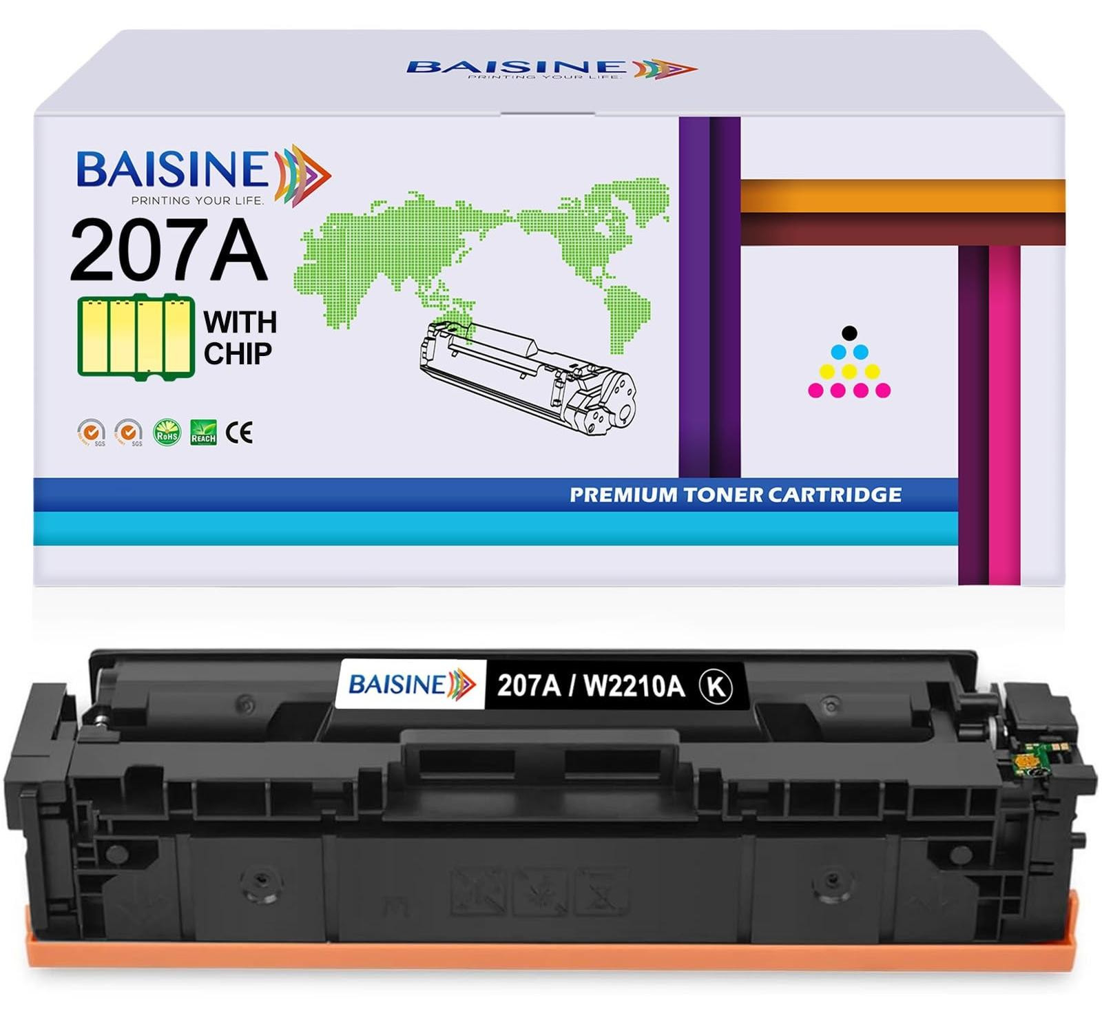 Merkloze compatibele zwarte toner voor HP printers