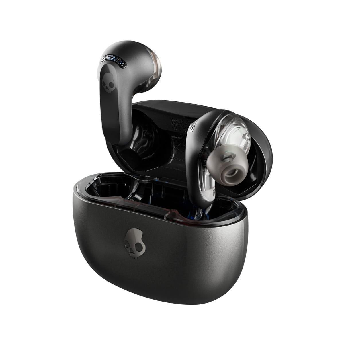 Skullcandy Rail ANC, True Wireless drahtlose Kopfhörer, schwarz Bluetooth In-Ear