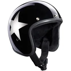 Bandit Jet Star Black Jethelm