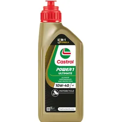 10W-40 Castrol Power 1 Ultimate Motorrad 4-Takt Motoröl 1 Liter