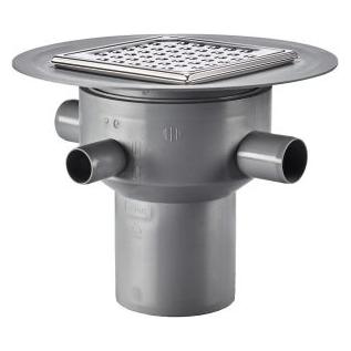 Purus Multiflex ø110mm lodret - lodr.m.ri/rm&flange til smørememb.u/vandlås (153483-116)